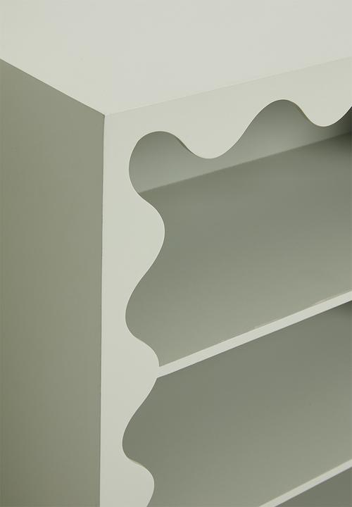 Sixth Floor - Neptune wide shelf - grey
