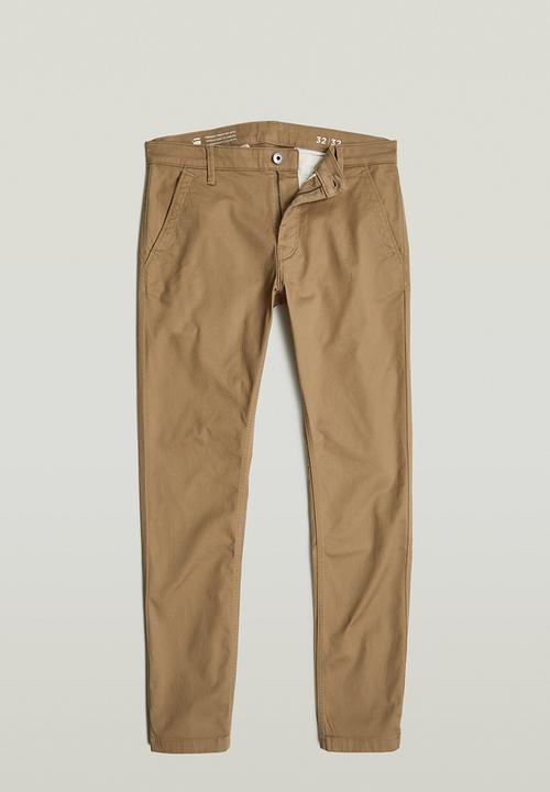 G-STAR - Skinny Chino 3.0 - Safari