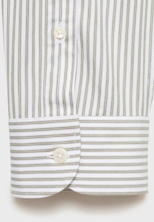 MANGO - Camisa Playr - Khaki