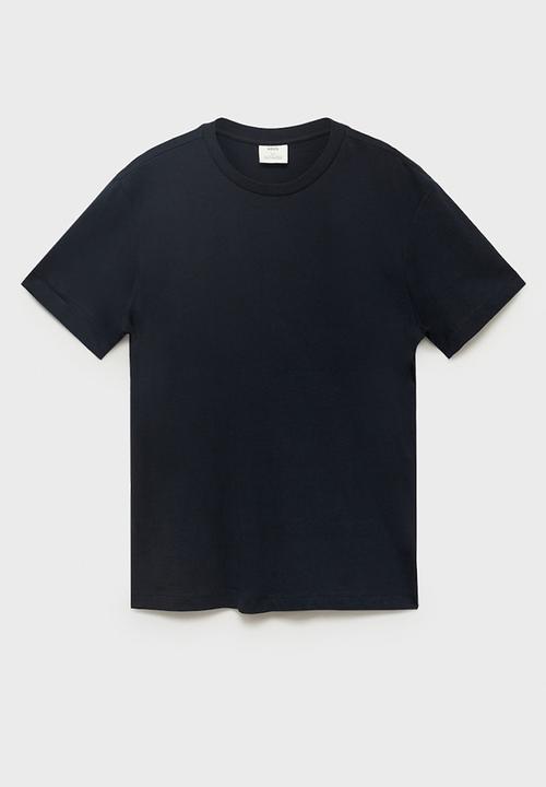 MANGO - Camiseta Cherlo - Navy