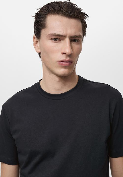 MANGO - Camiseta Cherlo - Navy