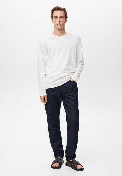 MANGO - Jeans BOB - Open Blue
