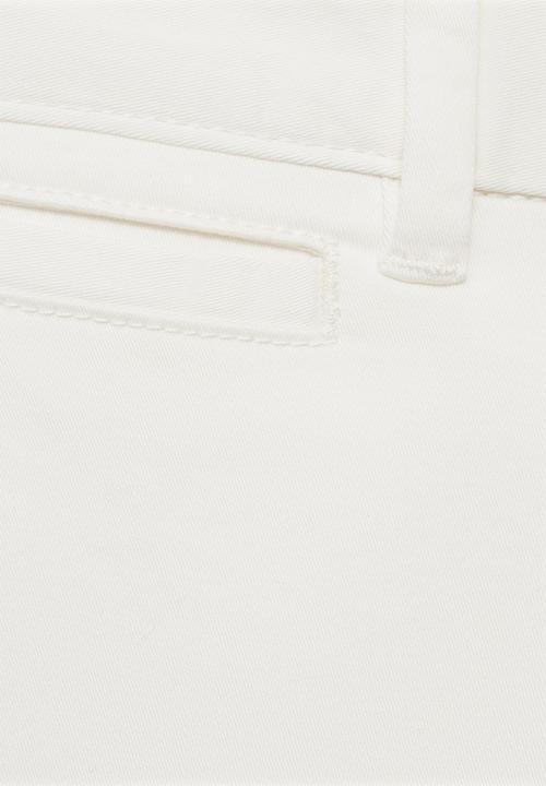 MANGO - Pantalon Prato - Offwhite