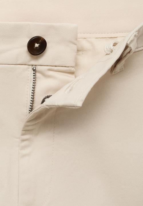 MANGO - Pantalon Prato - Ligth Beige