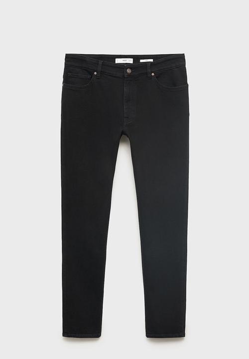 MANGO - Jeans Jude - Black Denim