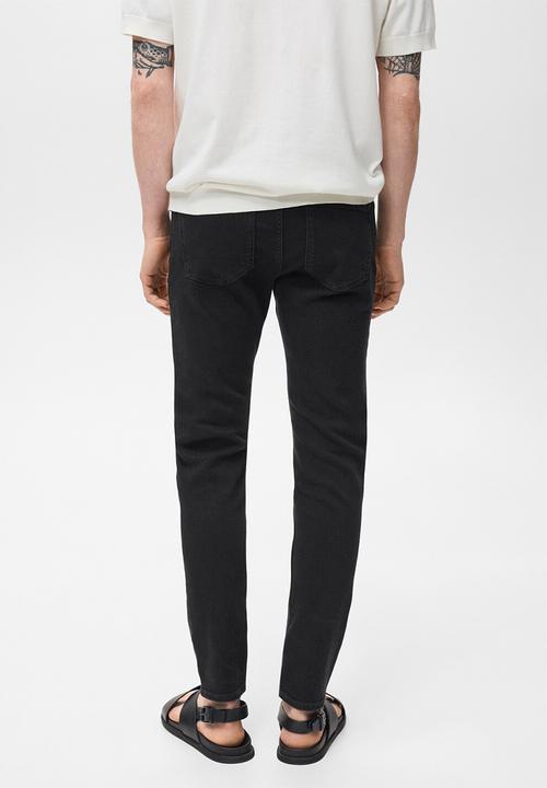 MANGO - Jeans Jude - Black Denim