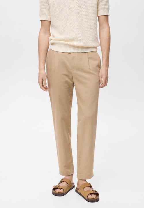 MANGO - Pantalon Romelino - Beige