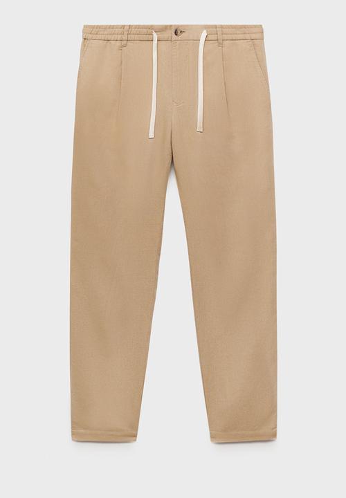 MANGO - Pantalon Romelino - Beige