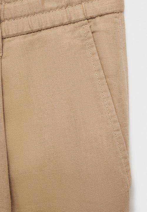 MANGO - Pantalon Romelino - Beige