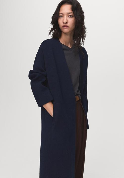 MANGO - Coat Paul - Navy