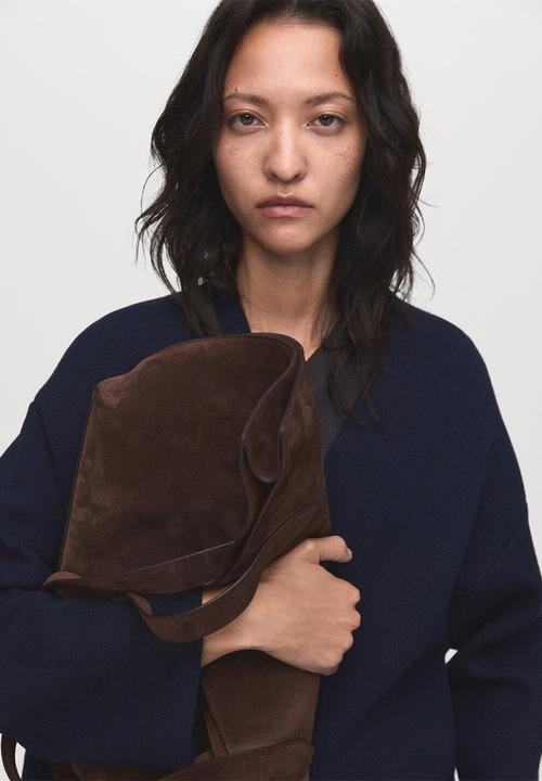 MANGO - Coat Paul - Navy