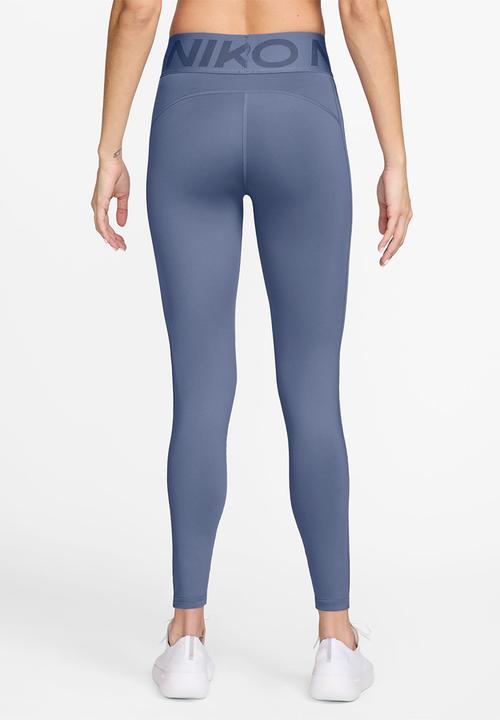Nike - High-Waisted Full-Length Leggings - Blue