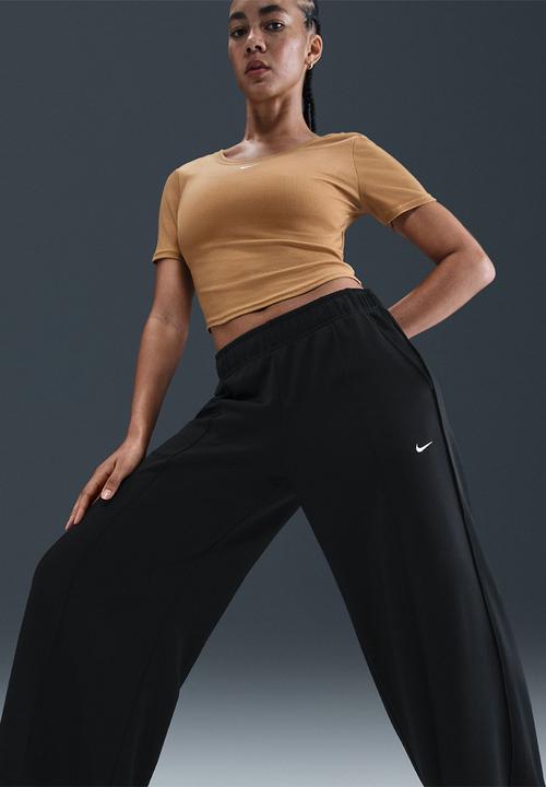 Nike - Wide-Leg Track Pants - Black