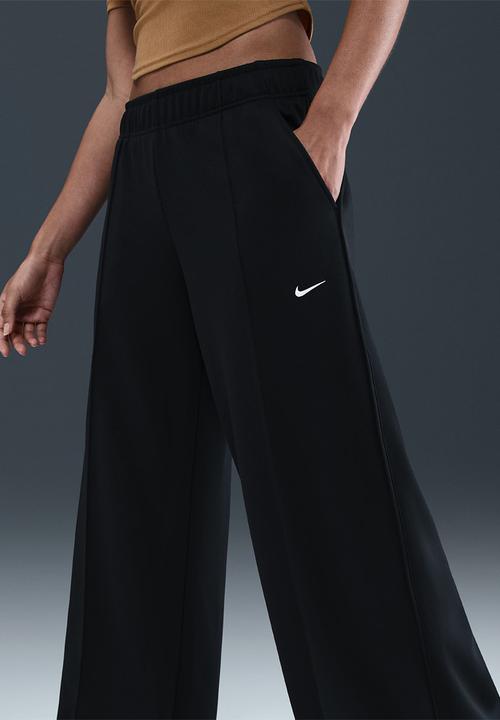 Nike - Wide-Leg Track Pants - Black