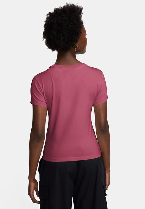 Nike - Nsw Crop T-Shirt - Pink