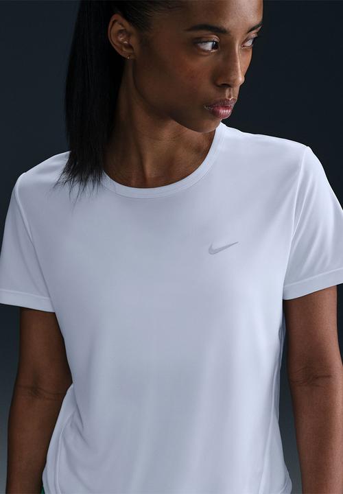 Nike - Dri-Fit Short-Sleeve Running Top - White