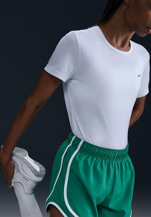 Nike - Dri-Fit Short-Sleeve Running Top - White