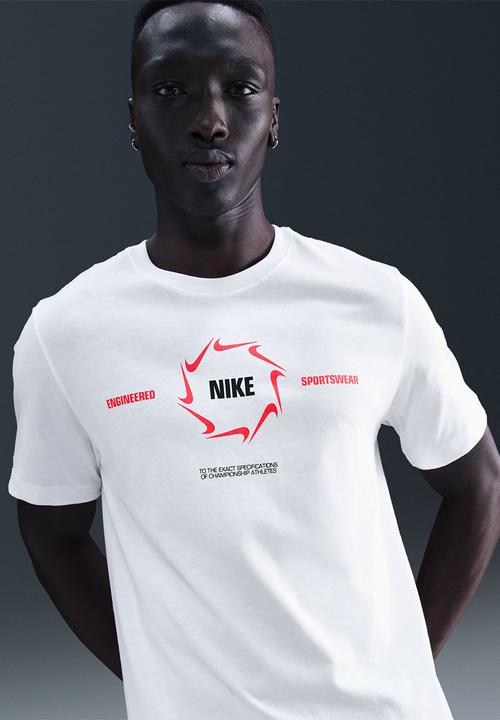 Nike - NSW Swoosh25 Tee -  White/Black