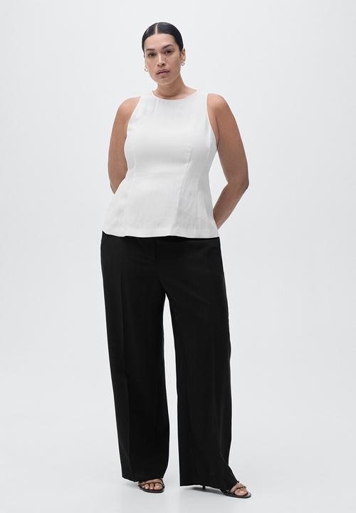 MANGO - Trousers Carlos - Black