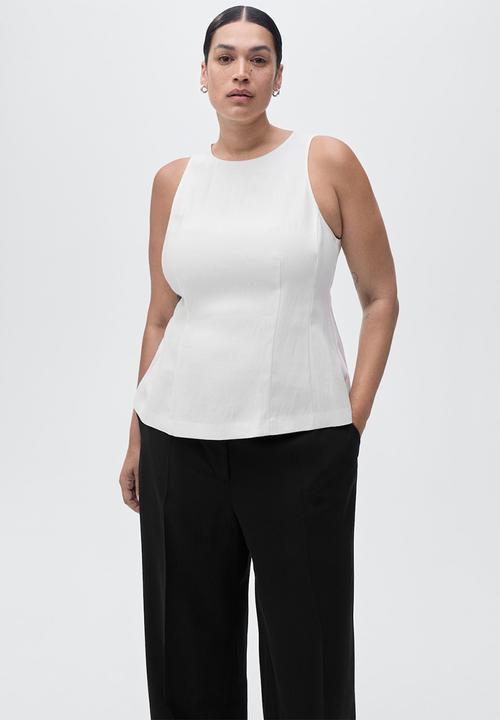 MANGO - Trousers Carlos - Black