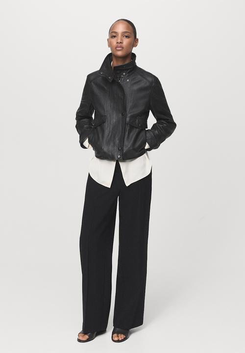 MANGO - Trousers Carlos - Black