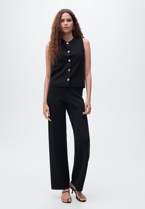 MANGO - Vest Yolando - Black