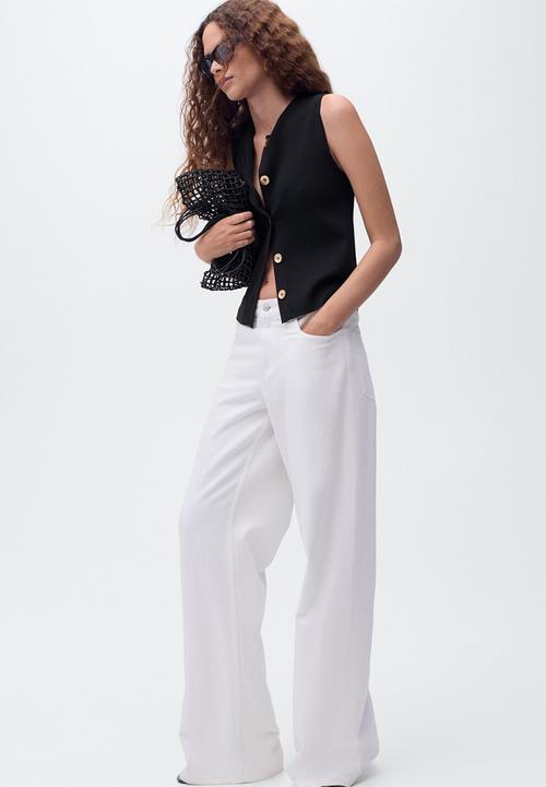 MANGO - Vest Yolando - Black