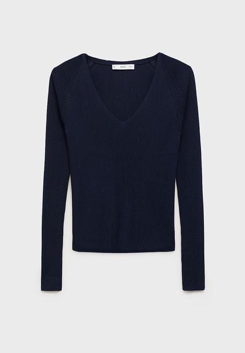 MANGO - Sweater Seseta - Navy