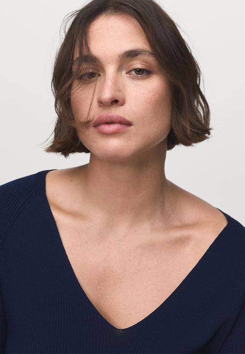 MANGO - Sweater Seseta - Navy