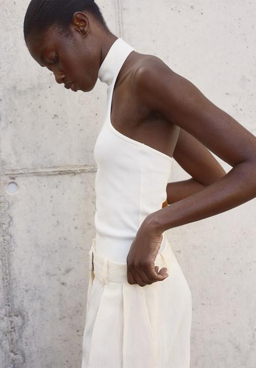 MANGO - Top Duke - Light Beige