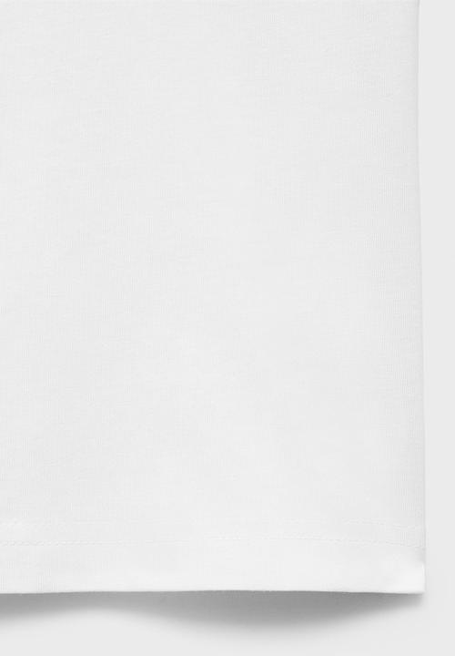 MANGO - T-Shirt Chals - White