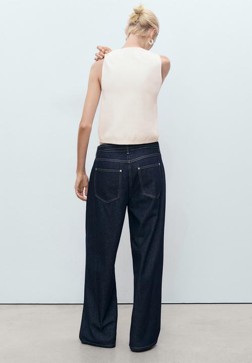 MANGO - Vest Drop - White