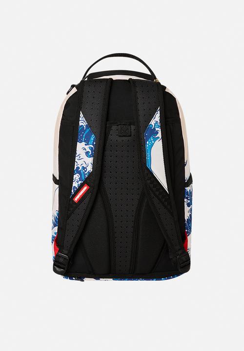 Sprayground - Peanuts surfing hokusai dlxr backpack - cream