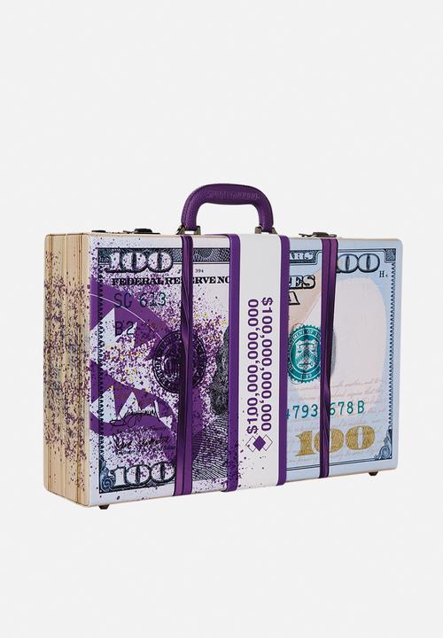 Sprayground - Money Splat Briefcase - Purple