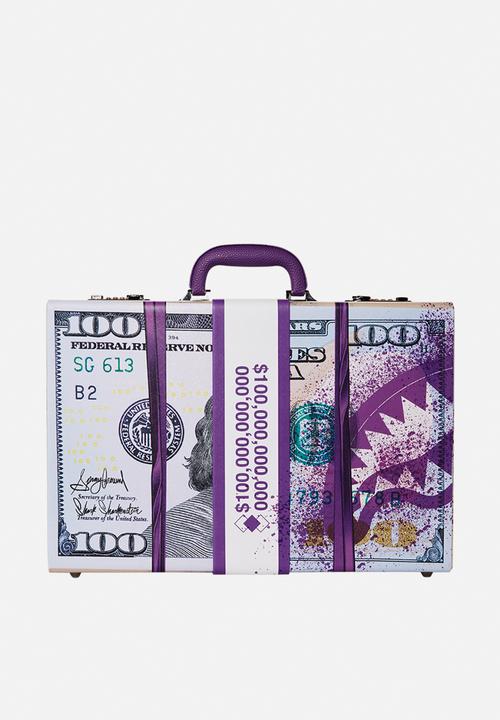 Sprayground - Money Splat Briefcase - Purple