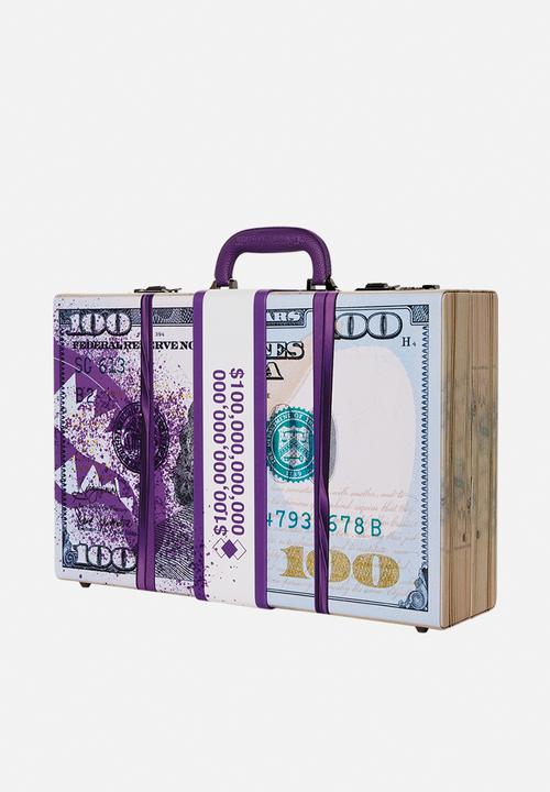 Sprayground - Money Splat Briefcase - Purple