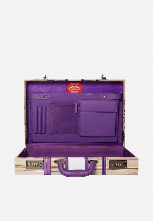 Sprayground - Money Splat Briefcase - Purple