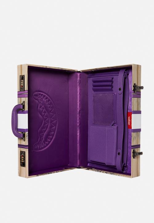 Sprayground - Money Splat Briefcase - Purple