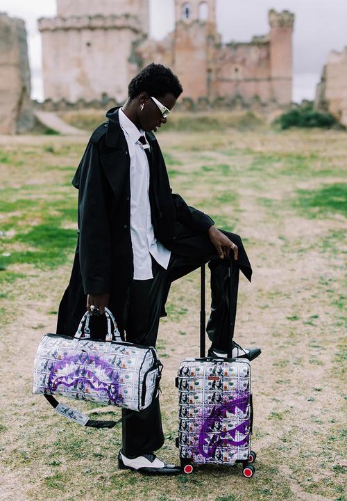 Sprayground - Money Splat Duffle - Purple