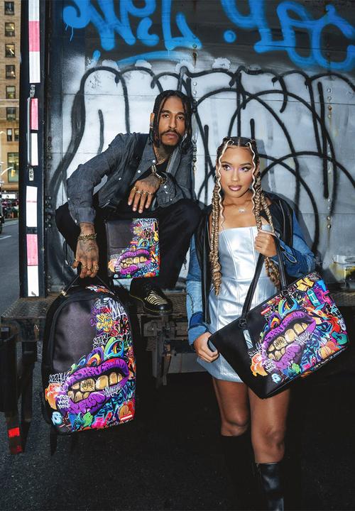 Sprayground - Half Graf Lipstick Backpack - Black