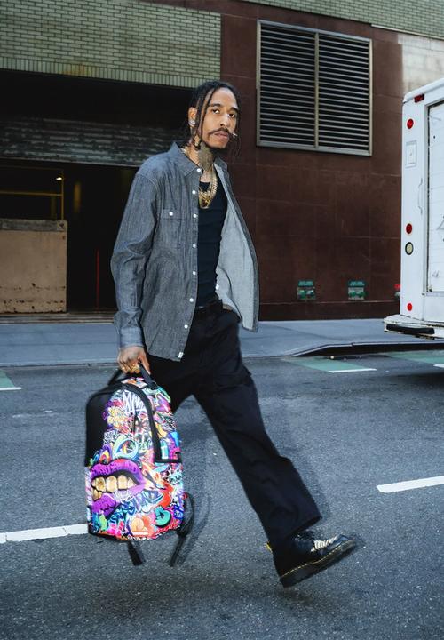 Sprayground - Half Graf Lipstick Backpack - Black