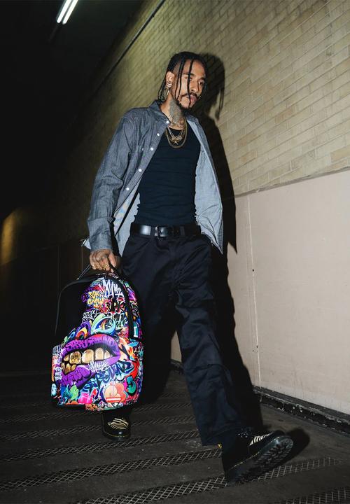 Sprayground - Half Graf Lipstick Backpack - Black