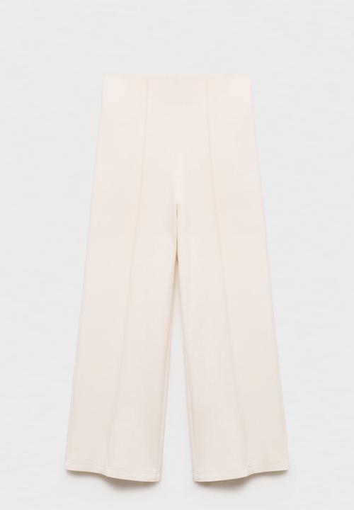 MANGO - Trousers Grey - Light Beige