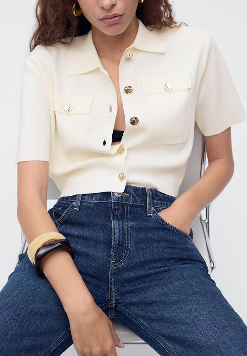 MANGO - Jacket Diana - Light Beige