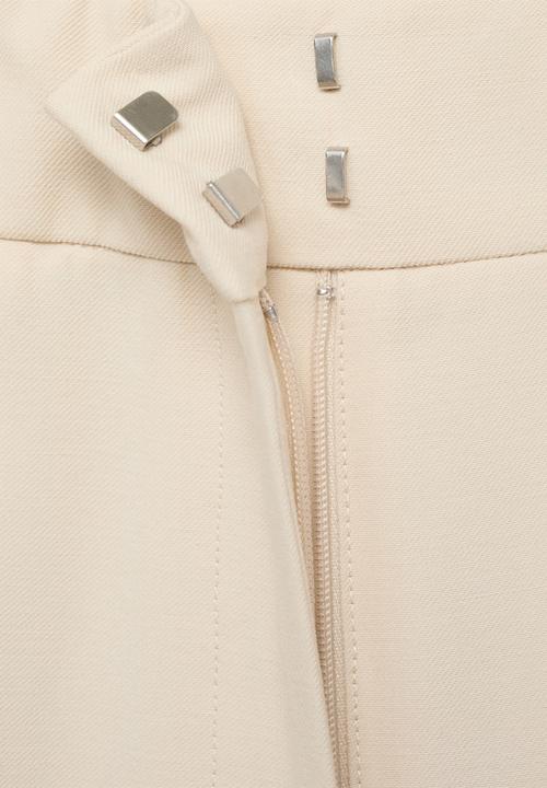 MANGO - Trousers Carlos - Light Beige