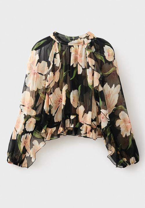MANGO - Blouse Salty - Black