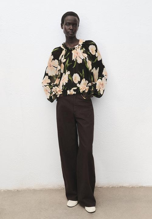 MANGO - Blouse Salty - Black