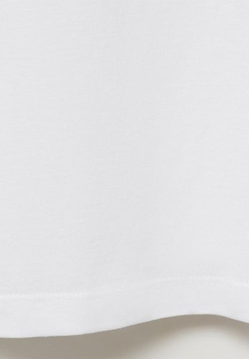 MANGO - T-Shirt Mangolog - White