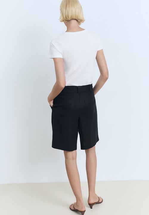 MANGO - T-Shirt Mangolog - White
