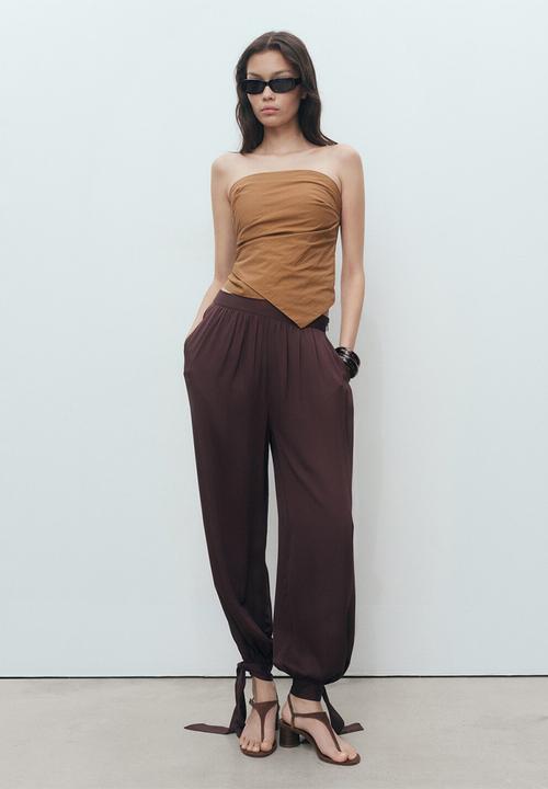 MANGO - Top Jymmy - Brown